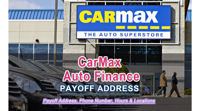 CarMax Payoff Address